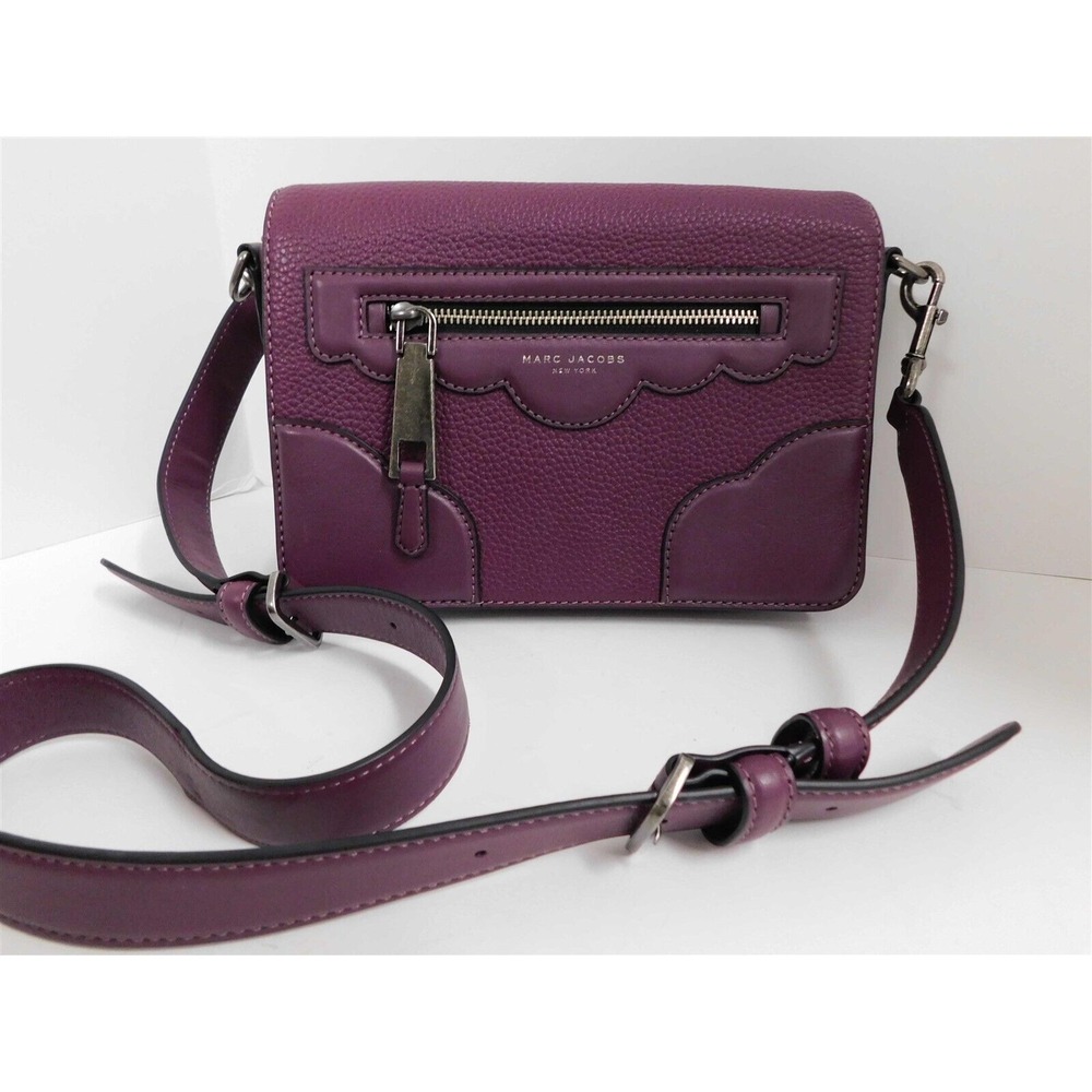 Marc Jacobs‎ Purple Leather Haze Crossbody Bag